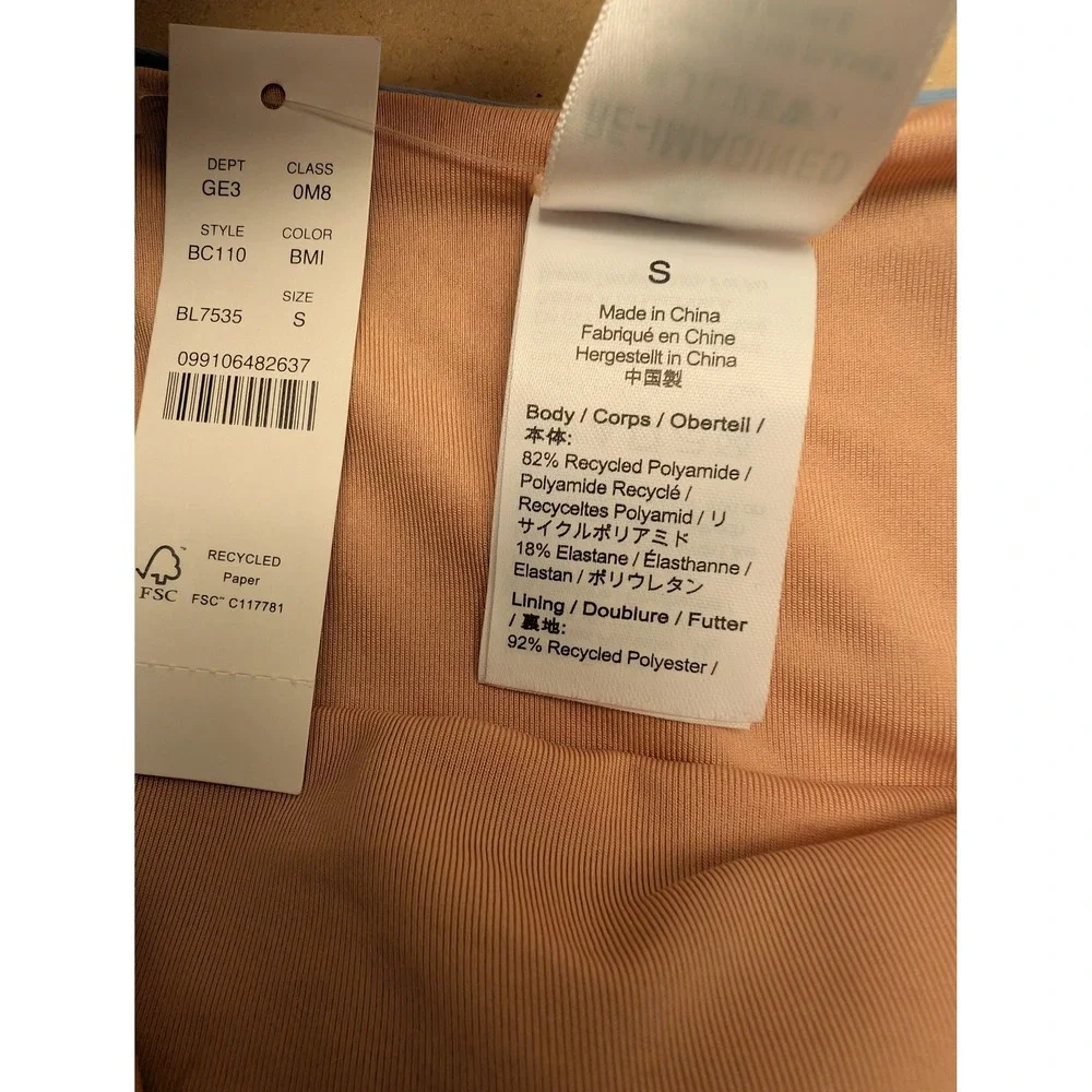 J.Crew Tie High-Rise Bikini Bottoms Blue Size‎ S NEW Travel Vacation Beach